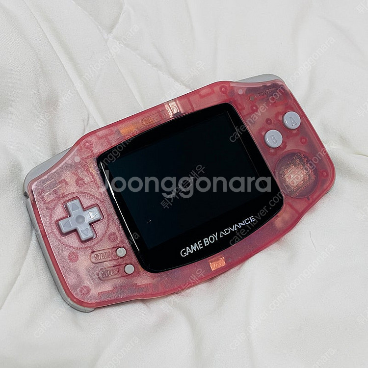 [GBA] 게임보이 어드밴스 클리어 핑크 IPS v5 ...--1