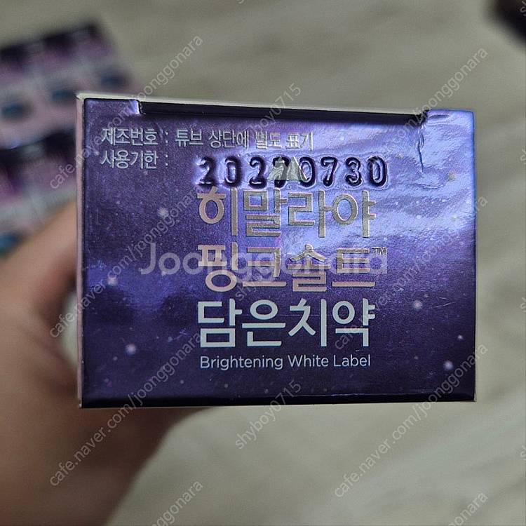 LG 히말라야 핑크솔트 바이옴 치약 100g 40개--3