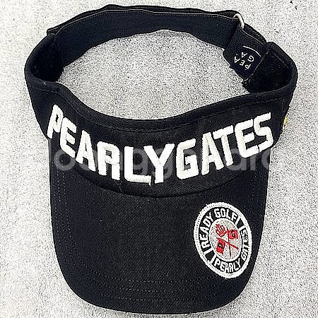 PEARLY GATES 검정색 썬캡 Free 사이즈​--0
