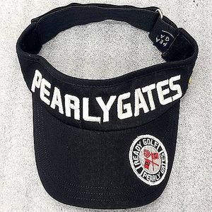 PEARLY GATES 검정색 썬캡 Free 사이즈​