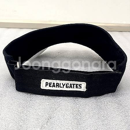 PEARLY GATES 검정색 썬캡 Free 사이즈​--4