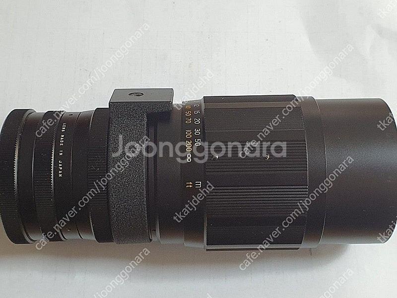 soligor. 캐논 fd마운트 망원렌즈 200mm f...--2