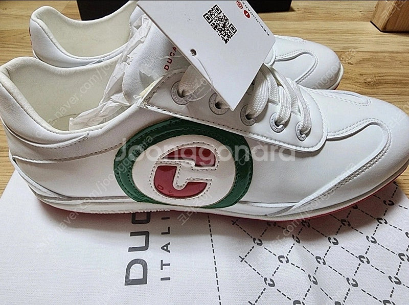 두카델코스마 정품 여성 골프화 쿠바나네오 KUBANANEO 37사이즈 230 새상품판매합니다--0