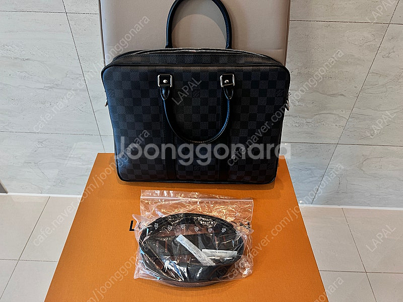 루이비퉁 남성 서류가방 포르테 도큐멍 보야쥬(N4147...--2