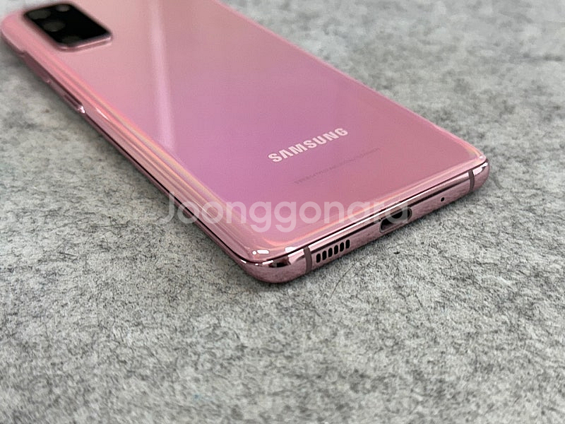 갤럭시S20 핑크 128G 외관 깔끔한 가성비 단말기 실사용 추천 21년8월개통 12만 판매해요--9