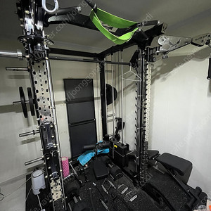 블랙벳 A-1 2D 하프+스미스랙+누오덤벨+원판총75kg+고무판 특A급
