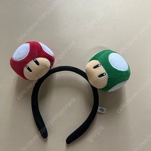 일본 유니버셜 USJ 닌텐도 월드 모자 세트- 마리오모자, 머리띠 (한번사용)