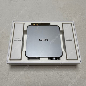 Wiim Amp 윔엠프 + 보레아 BR03 북쉘프 스피커 세트 판매합니다.
