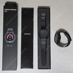 갤럭시 워치5 프로(Galaxy Watch5 Pro) 블루투스 45mm 블랙 티타늄 팝니다.