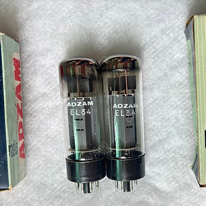 Mullard/ Azdam 멀라드 EL34. Xf2. NOS NIB 메치페어 판매
