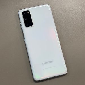 갤럭시S20 화이트색상 128용량 미파손 무잔상급 상태좋은 단말기 실사용추천 15만 판매합니다