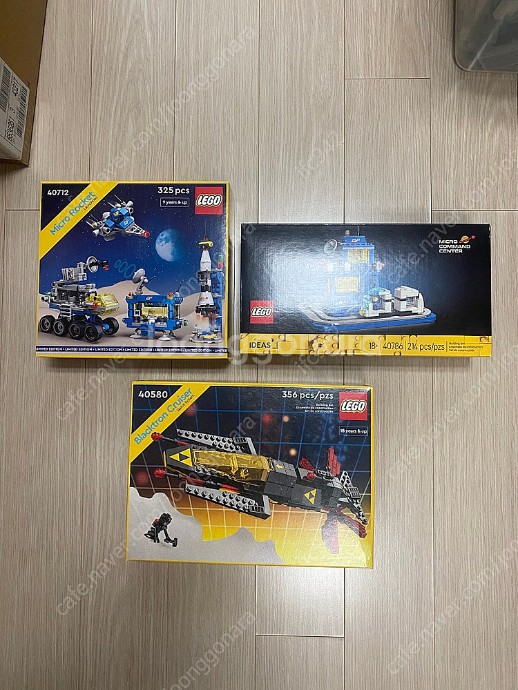 레고 스페이스 프로모션 40712,40786,40580--0