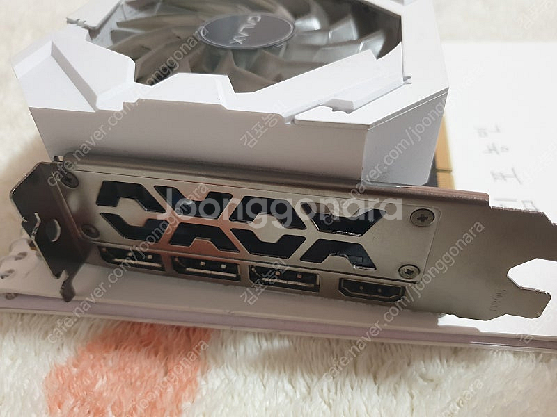 갤럭시 Rtx3070ti 8g 그래픽 카드 팝니다--2