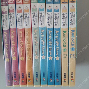 프뢰벨 영아테마동화 CD 2개 + DVD 8개