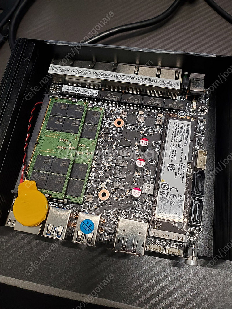 N305 미니PC 6포트 2.5GB LAN, 무팬무소음...--1