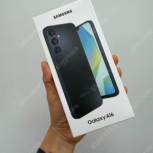 A165 갤럭시 A16 블랙 128기가 (미개봉) 22만 판매합니다.