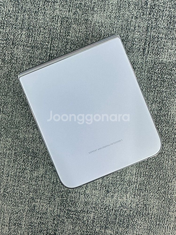 갤럭시Z플립4 256G 블루 외관S급 무잔상 미세점 1...--2