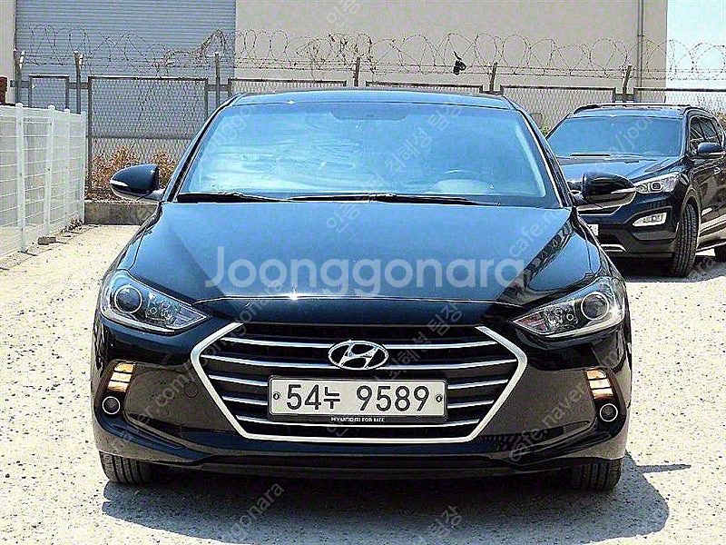 아반떼 중고차 아반떼 AD 중고 검정색 2018년식 1...--0