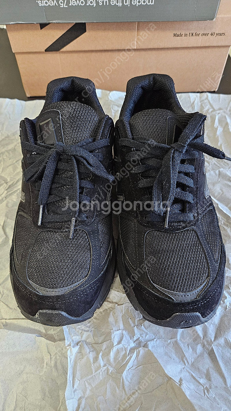 뉴발란스 990 V5 트리플블랙 Made in USA ...--2