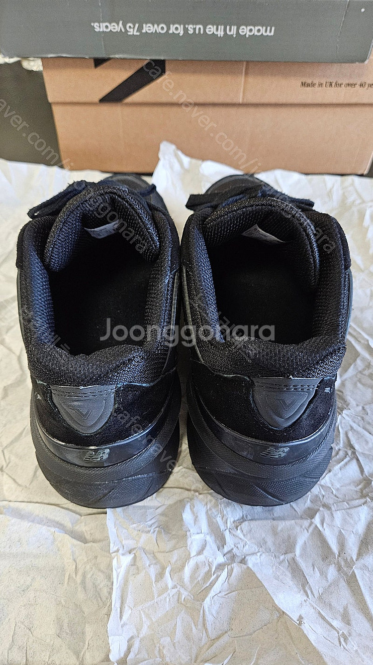 뉴발란스 990 V5 트리플블랙 Made in USA ...--4