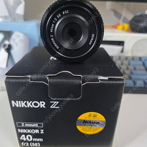 NIKKOR Z 40mm F2.0(se) 팝니다