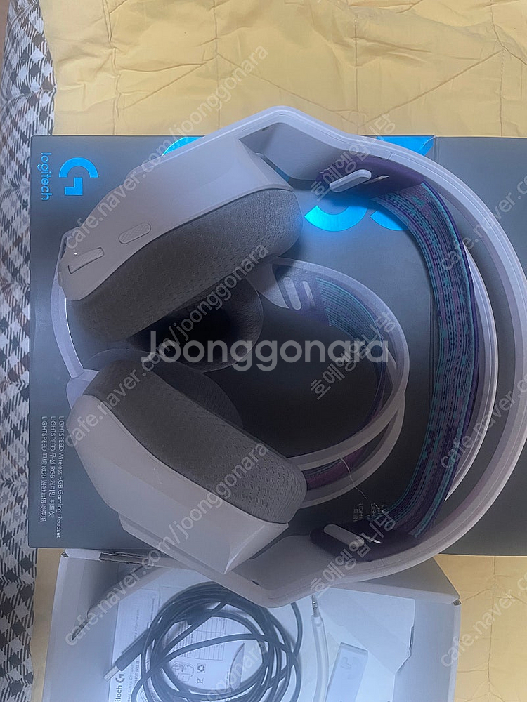 [국내정발] 로지텍 g733 헤드셋 팝니다--2