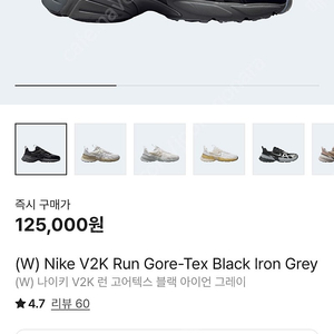 나이키 v2k run 고어텍스 270