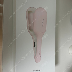 보다나 글로우 물결 고데기 40mm 파우더핑크