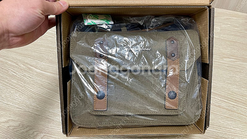 해링본 파파스 포켓 K시즌5 스몰 올리브 (카메라가방)...--3