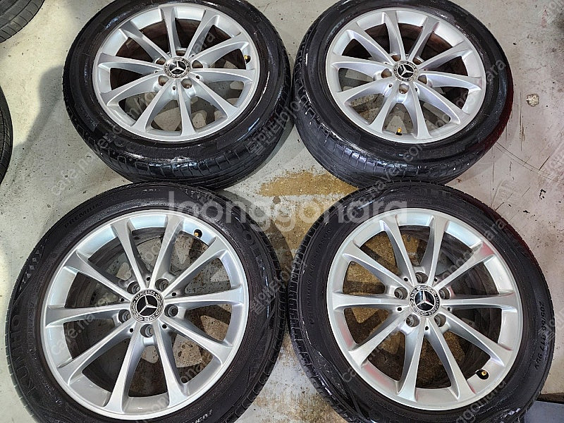 (판매) 벤츠a220,cla,c클래스 17인치 휠타이어...--0
