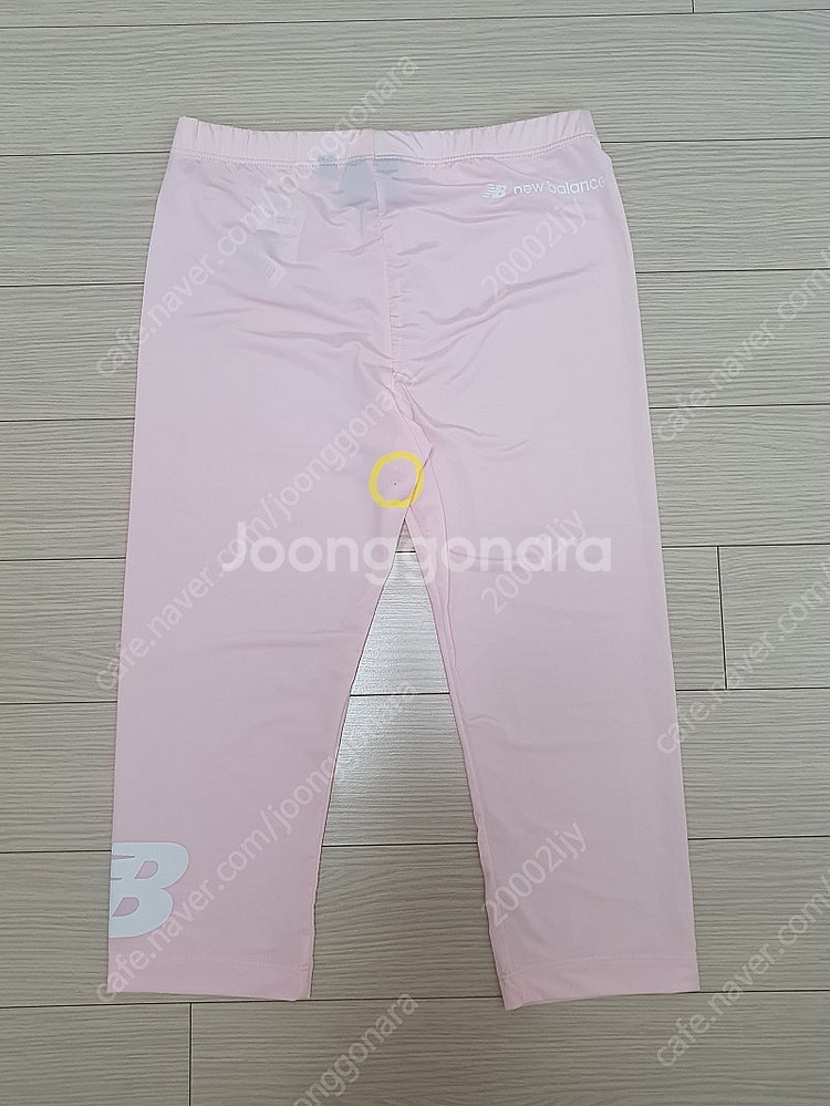 뉴발란스 여아 칠부 레깅스 140 우체국택포--2