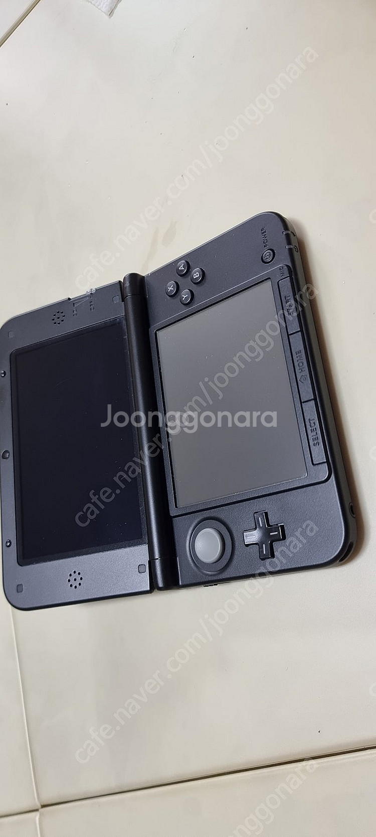 닌텐도 3ds xl 블랙 + 게임4개 +정품충전기+파우...--0
