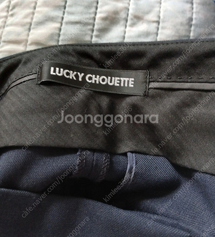 럭키슈에뜨 정장핏 반바지--3