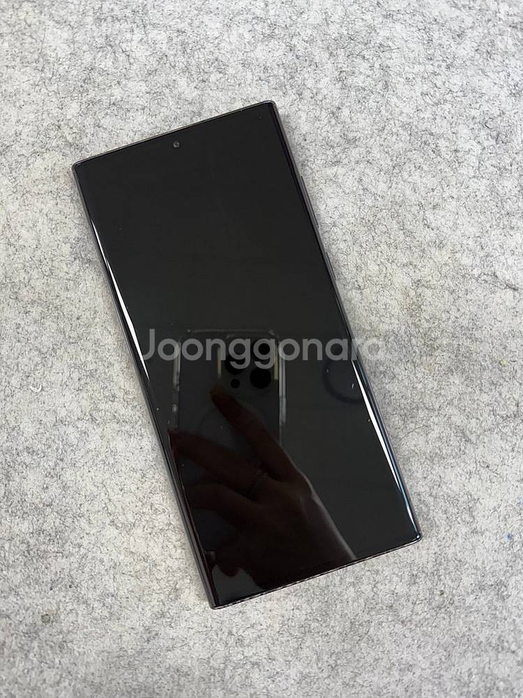 갤럭시S22울트라 블랙 512G 무잔상 미파손 불량화소...--2