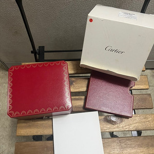 <정품> 까르띠에 시계 박스 케이스 와치 Cartier box 보관함