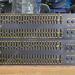 (TAPCO) T-231 탑코 31밴드 듀얼채널 그래픽EQ 2대 일괄 10만
