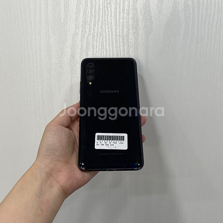 95636 갤럭시A90 블랙 128GB 부산 중고폰 팝...--3