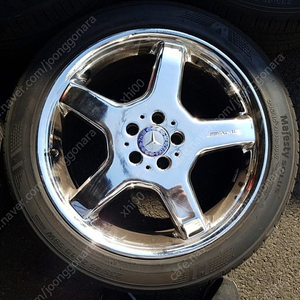 19인치 [ 벤츠 S클라스 AMG 정품 크롬 휠 ] 타이어 한대분 90만원