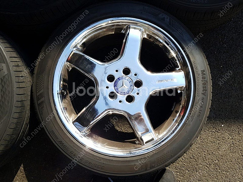 19인치 [ 벤츠 S클라스 AMG 정품 크롬 휠 ] 타...--0