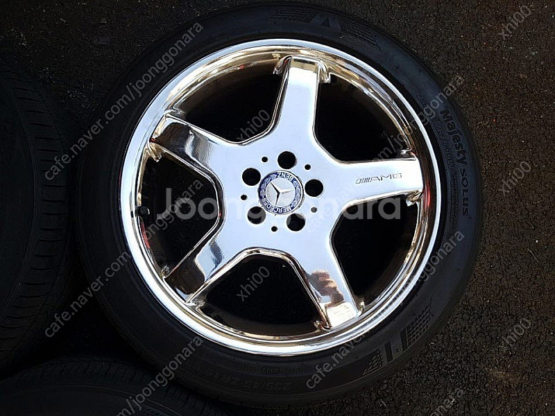 19인치 [ 벤츠 S클라스 AMG 정품 크롬 휠 ] 타...--1