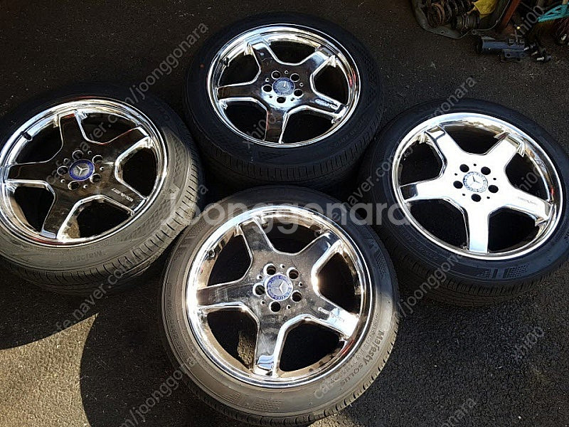 19인치 [ 벤츠 S클라스 AMG 정품 크롬 휠 ] 타...--4