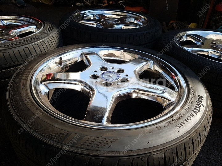 19인치 [ 벤츠 S클라스 AMG 정품 크롬 휠 ] 타...--5