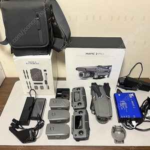 DJI 매빅2프로 플라이모어콤보 박스셋 팝니다.