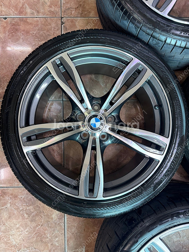 BMW m5 스타일 19인치 휠타이어 팝니다(520d,...--2