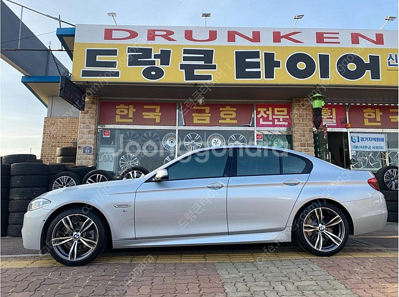 BMW m5 스타일 19인치 휠타이어 팝니다(520d,...--9