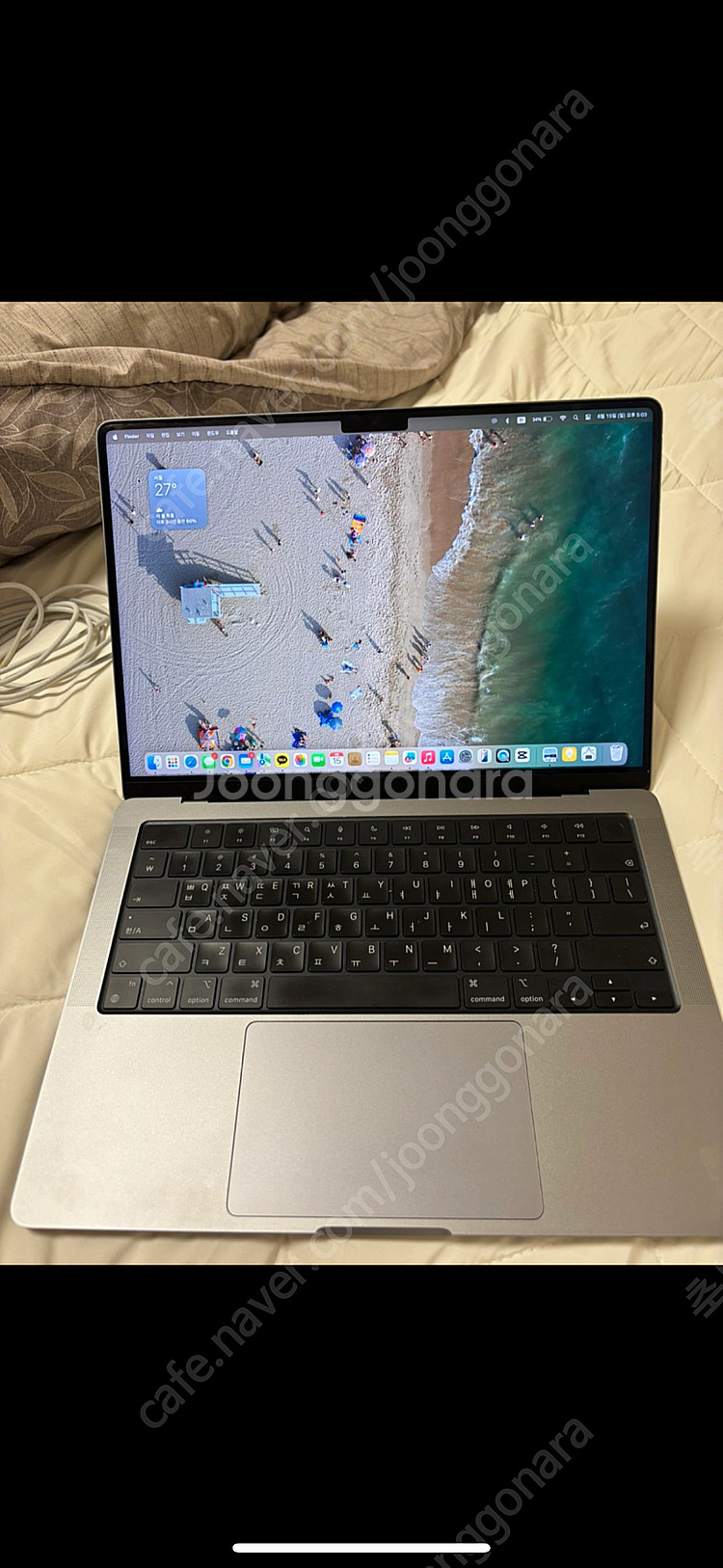 맥북 프로 14인치 M1 Pro 512GB, 16G 스...--3