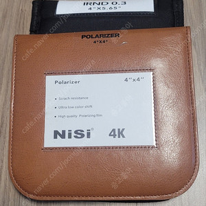 NISI 니시 PL 필터 4*4, IRND 0.3 필터 4*5.65 팝니다.