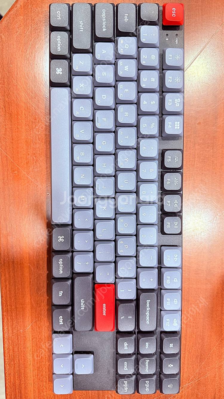 키크론 k1 pro 로우프로파일 텐키리스 키보드(갈축,...--0
