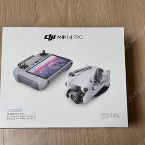 dji 미니4프로 플라이모어 콤보 RC2 (케어 리프레쉬 2년 포함)