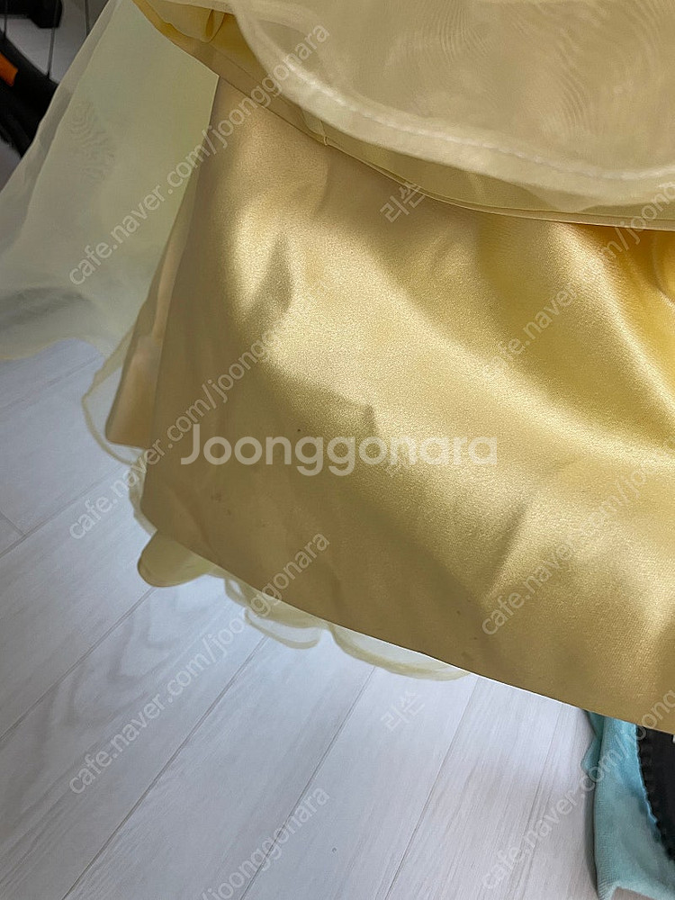 셀프 야외 촬영 웨딩드레스, 조화부케, 환복텐트 판매합...--2